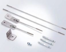 Lever turnbuckle/ stainless steel complete set