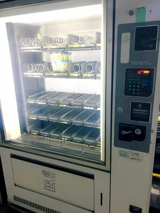 駄菓子自販機写真